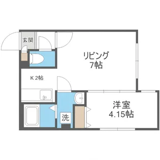 FRONTIER(フロンティア)【2階】の間取り