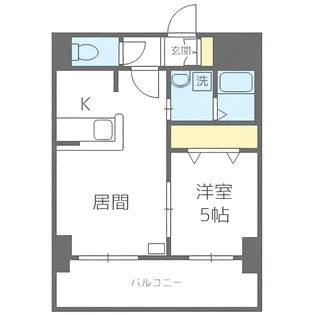 サンコート本通ガーデンヒルズ【7階】の間取り