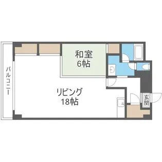 ライオンズマンション平岸第2A棟【902号室】の間取り