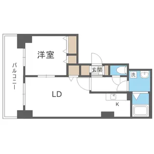 ティアラタワー中島倶楽部(II)【22階】の間取り