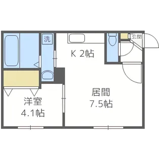 ASTI-STAGE -anela-【2階】の間取り