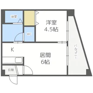 シティテラス南5条【10階】の間取り