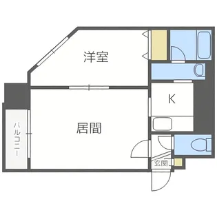 フォレスト円山【8階】の間取り