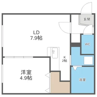 SMILE ARK・M【3階】の間取り