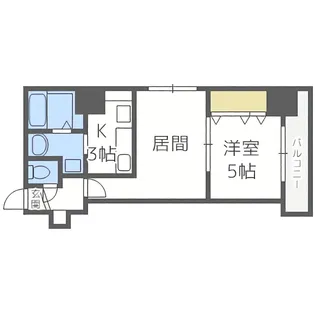 椿ガーデン【4階】の間取り