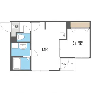 プレジール医大前【2階】の間取り