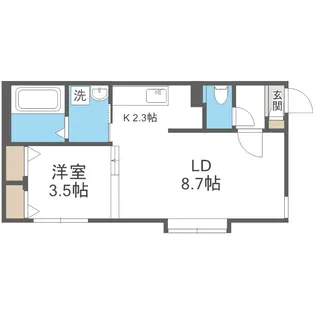 Bliss(ブリス)【4階】の間取り