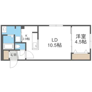 Grace札幌東(グレース東札幌)【3階】の間取り