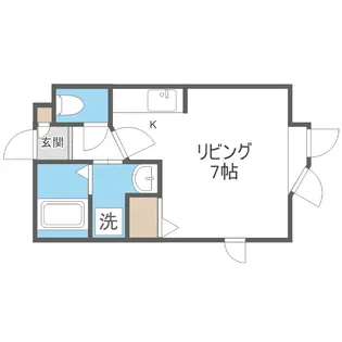 ヴィクトワール澄川【2階】の間取り