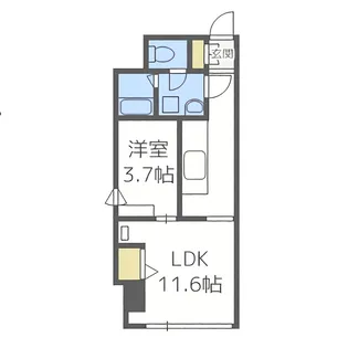 カサトレスネオ【2階】の間取り