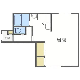 MODULOR南円山【4階】の間取り