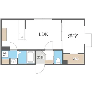 レクシア【3階】の間取り