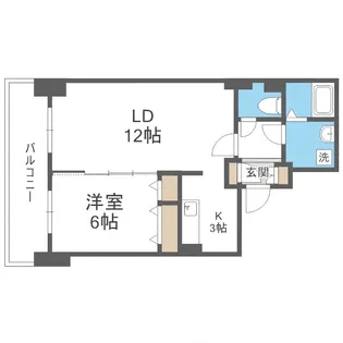 ティアラタワー中島倶楽部(III)【22階】の間取り