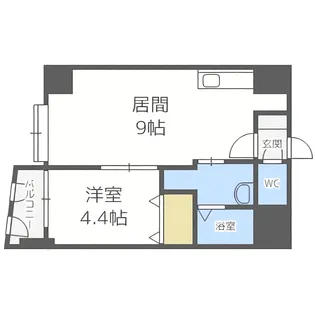 ル・ノール福住【3階】の間取り