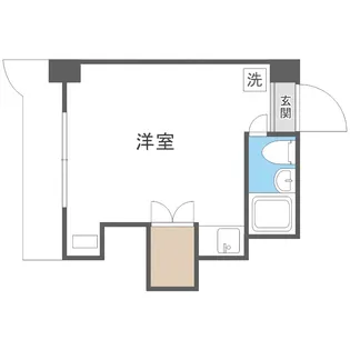 サイレンス医大前【1003号室】の間取り