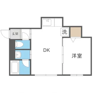 プロシード札幌【405号室】の間取り