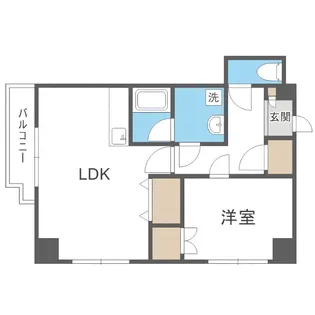 MAISON HOXIN南10条(メゾンホクシン)【202号室】の間取り