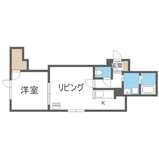 ヴィラフォーレスト本通【103号室】の間取り
