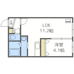 エルシア北2条【1階】の間取り