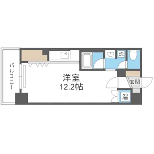 ホーリーフォート南平岸【3階】の間取り