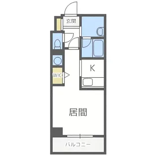ホーリーフォート南平岸【3階】の間取り