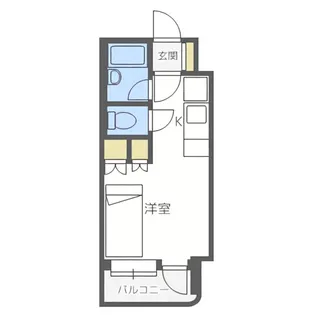 アン セリジェ弐番館【821号室】の間取り