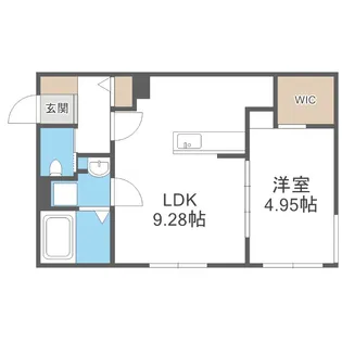 アーバス南円山【302号室】の間取り