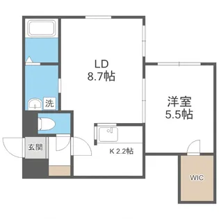 KOKOMO南8条【3階】の間取り