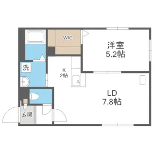 エクセル美園【3階】の間取り