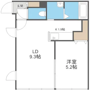 Parente N3(パレンテN3)【4階】の間取り