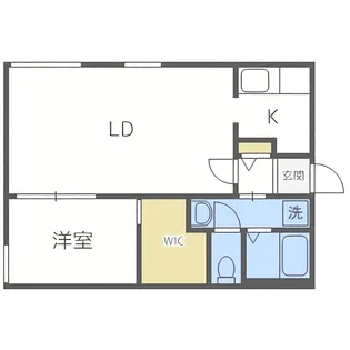 ART PARK II(アートパーク II)【102(2)号室】の間取り