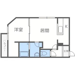 ラヴェーラ福住【3階】の間取り