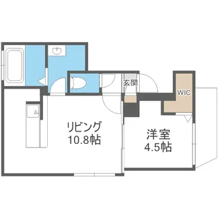 AXIS-WILL MISONO Sta.【2階】の間取り