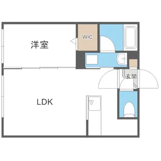 Saint-Julien(サイントジュリエン)【3階】の間取り