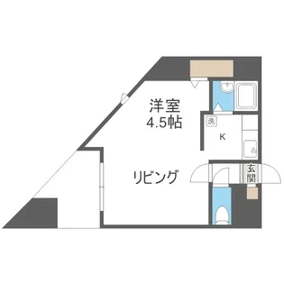 パークヒルズ東札幌【8階】の間取り