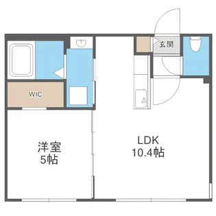 仮)ヴォヤージュ菊水【4階】の間取り