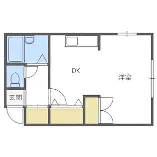 エンドレス三井南6条【303号室】の間取り