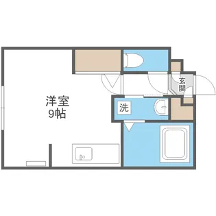 アイアール菊水【3階】の間取り