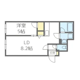 MAYS豊平公園(メイス豊平公園)【3階】の間取り