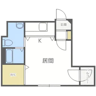 Prestige Sapporo【302号室】の間取り