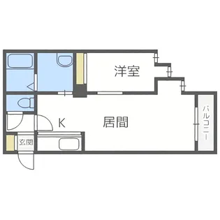 ビアンエステート美園【4階】の間取り