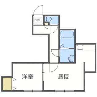 LEE VILLAGE本通(リーヴィレッジ)【2階】の間取り
