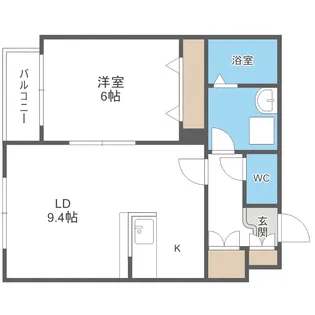 AUGUST【2階】の間取り