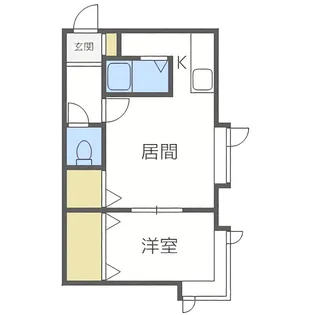 ペニーレーン515【101号室号室】の間取り