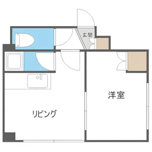 アーバン栄通B棟【503号室】の間取り