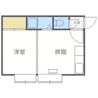 サンコート栄通13A【101号室】の間取り