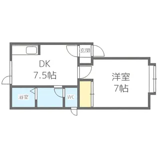 ドエル109【101号室】の間取り