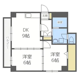 カローラハイツ【301号室】の間取り