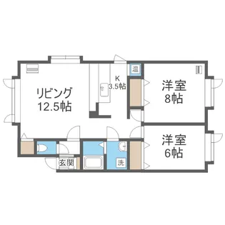 リファインサジタリア【201号室】の間取り