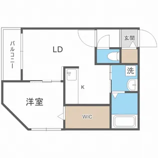 タルト南郷【4階】の間取り